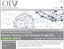 Tablet Screenshot of fondazioneoiv.it
